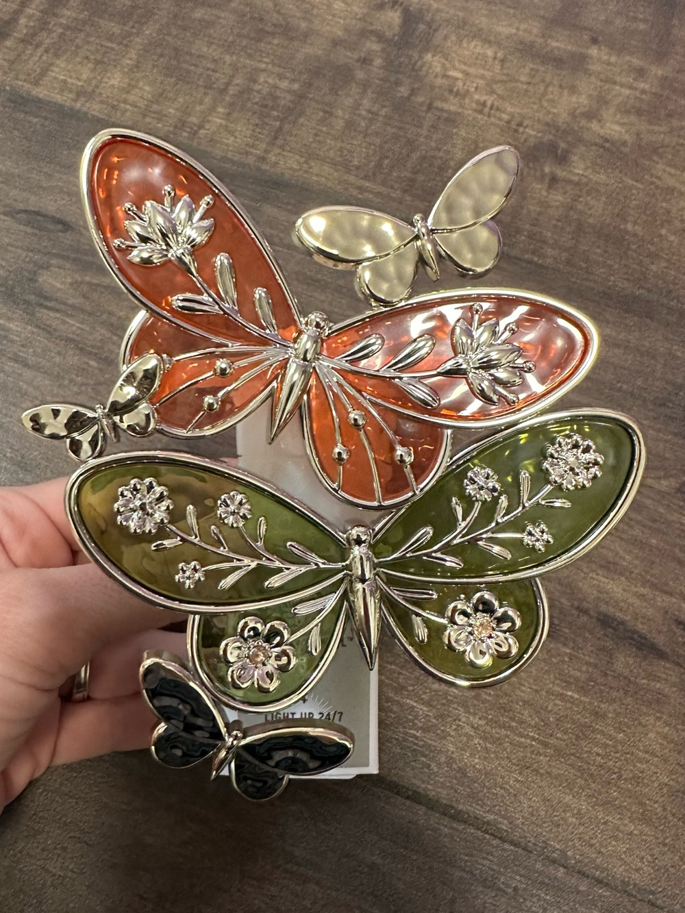 Bath & Body Works Wallflower Butterfly Plug-In light up NWT